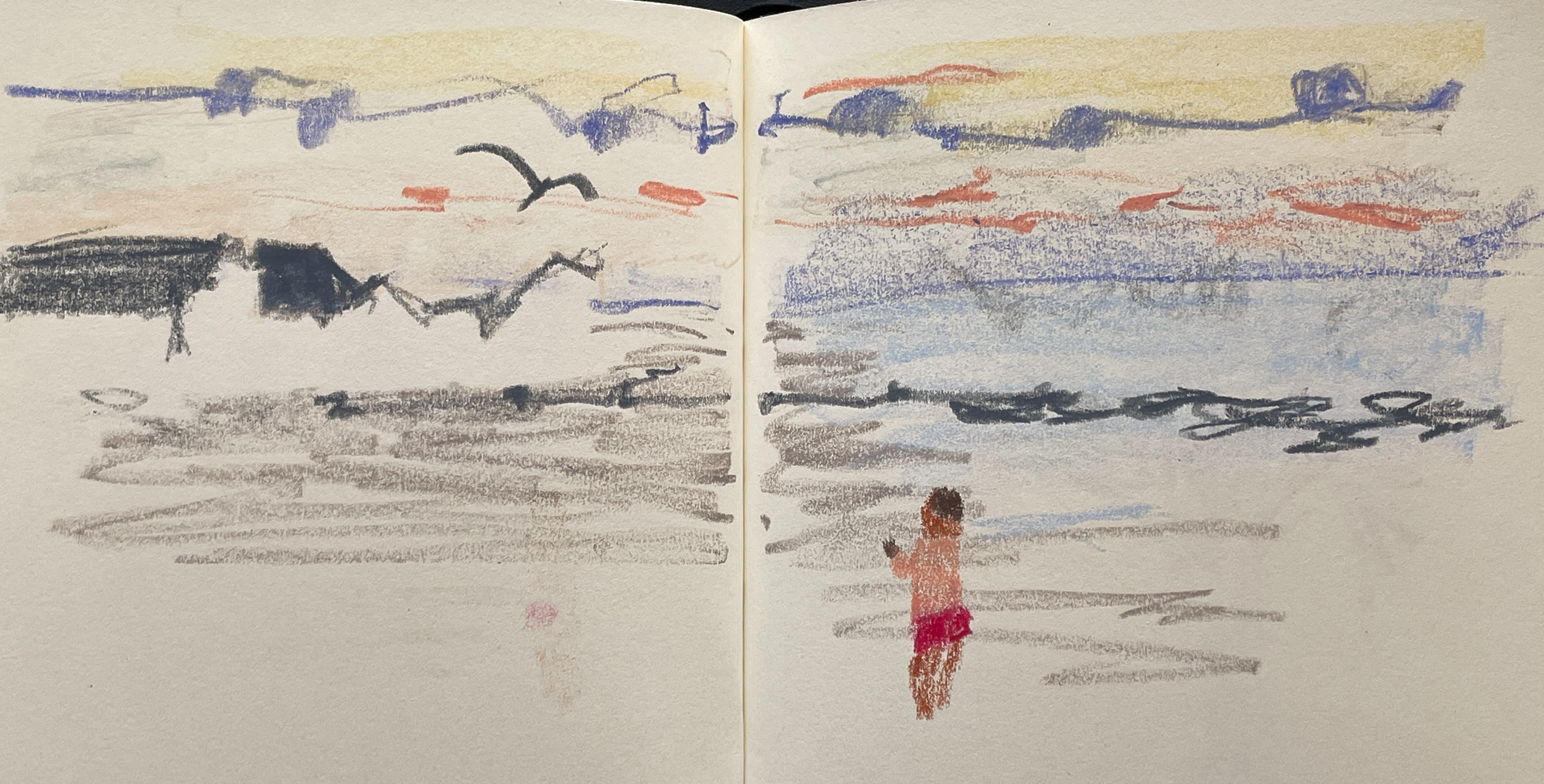 Sketches from the beach